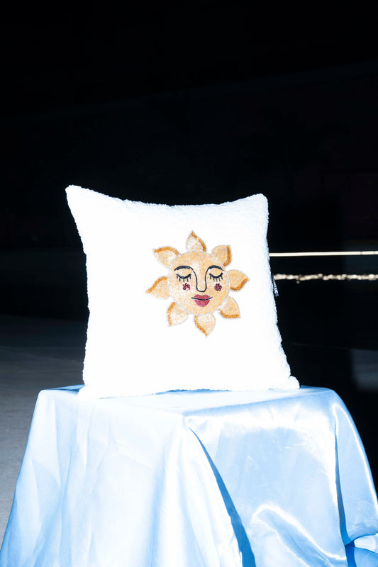 Stitched cushion sun