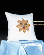 Beaded Sun Cushion