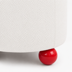 Cherry Pouf