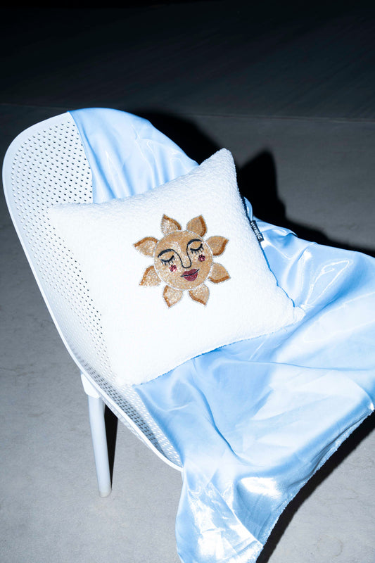 Stitched cushion sun